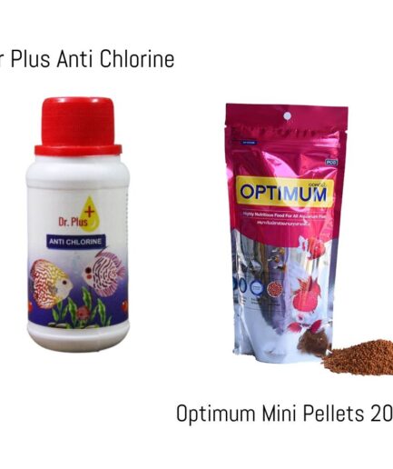 Dr Plus Anti Chlorine Optimum Mini Pellets 200g Combo pack